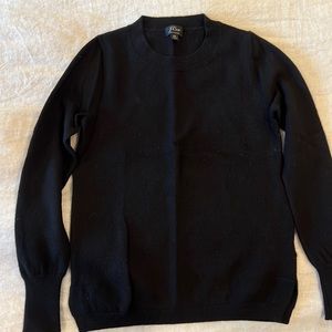 EUC 100% Cashmere J.Crew Sweater in Black